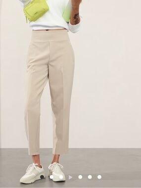Athleta endless high rise pants beige